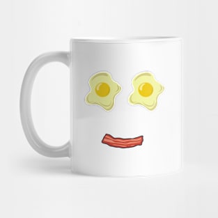 Bacon and Omelette Tshirt Mug